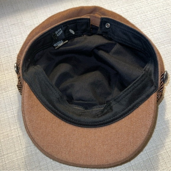 Olive & Pique Captain Fiddler Hat Wool Blend Adjustable - Picture 5 of 7